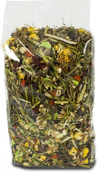 JR Farm Erbe Speciali 500 g - Spuntino Naturale Ricco di Fibre per Animali di Piccola Taglia