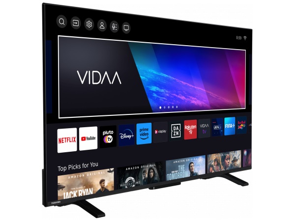 Toshiba Smart TV 55 Pollici 4K Ultra HD LED 55UV2363DA - Compatibile con Alexa, Dolby Vision HDR10, HDMI 2.1