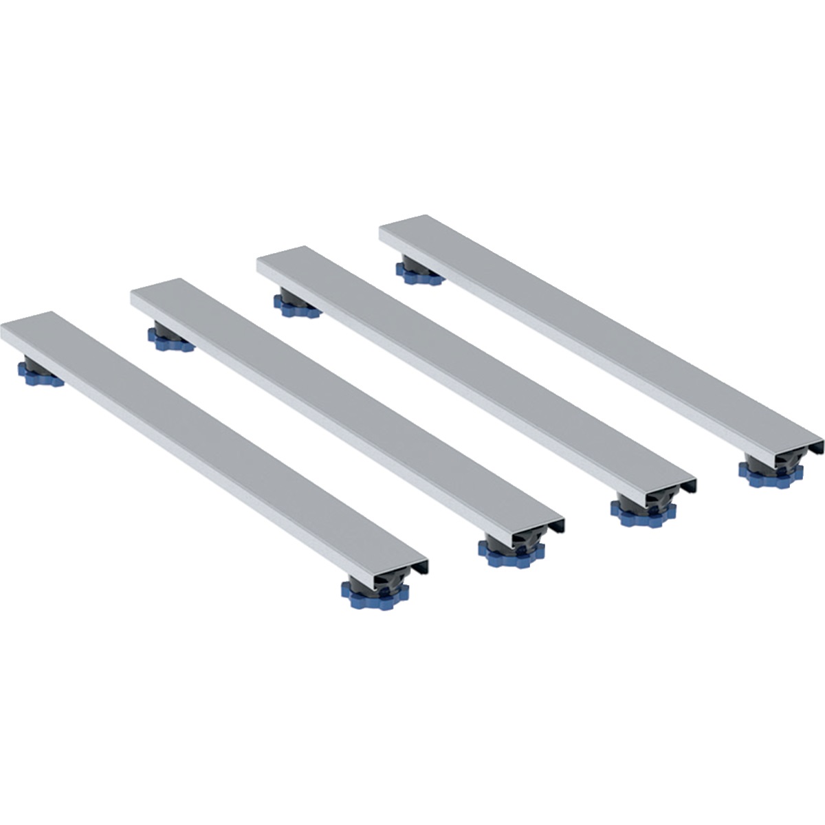 Geberit Set di Montaggio per Piatto Doccia - Altezza Regolabile 6-12 cm, Compatibile con Olona e Sestra