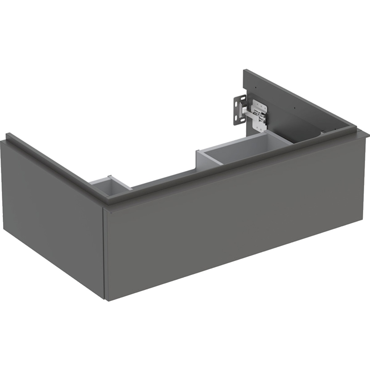 Geberit iCon Armadietto Sottolavabo Sospeso 74x47.6x24.7 cm con Cassetto Soft-Close e Maniglia Intercambiabile