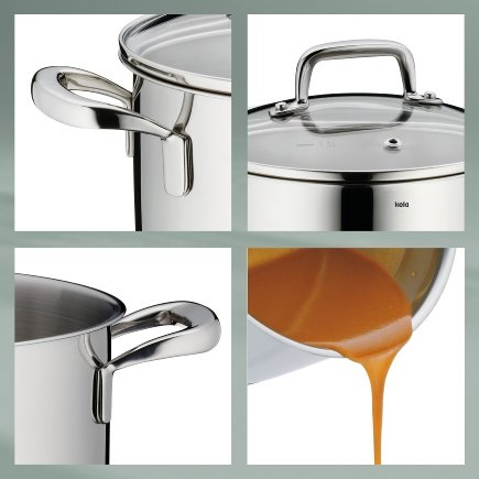 Kela Flavoria 3,2 L Rotondo Acciaio inox