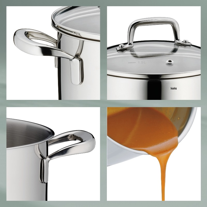 Kela Flavoria set di pentole 4 pz