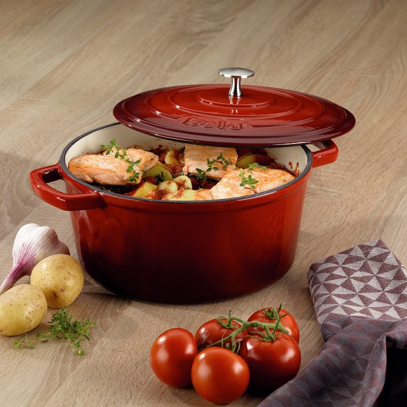 Kela Calido casseruola per arrosto 5 L Ghisa