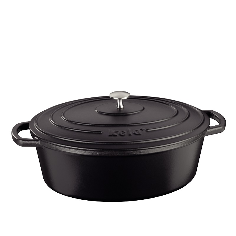 Kela Calido casseruola per arrosto 6 L Ghisa