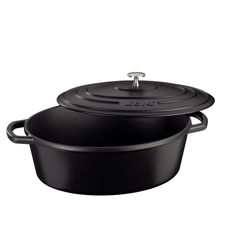 Kela Calido casseruola per arrosto 6 L Ghisa