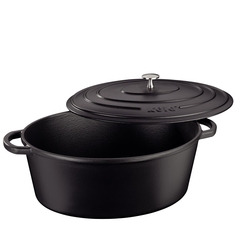 Kela Calido casseruola per arrosto 9,3 L Ghisa