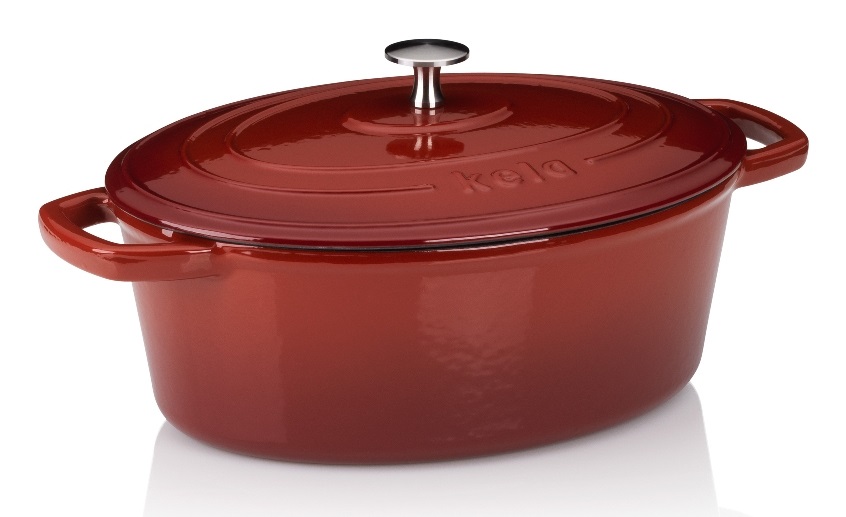 Kela Calido casseruola per arrosto 4 L Ghisa