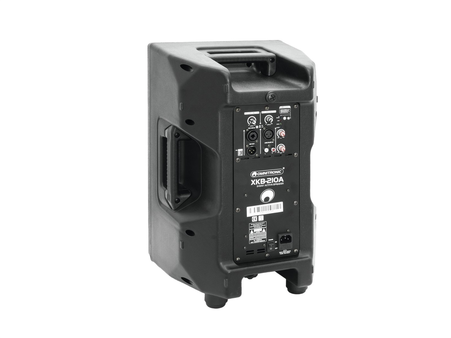 Omnitronic Altoparlante a 2 vie Nero Cablato e Wireless 175 W