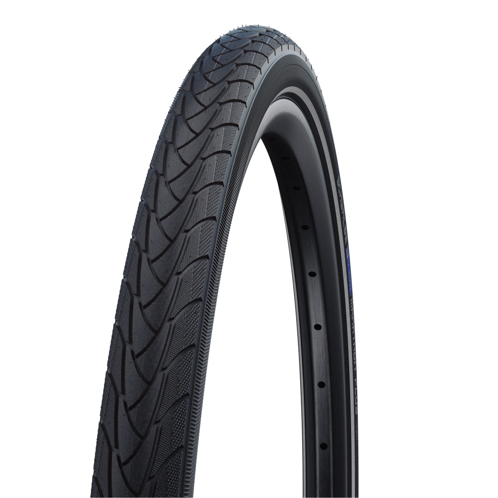 Schwalbe Marathon Plus 700x35 - Pneumatico Tubolare Città/Trekking con Smartguard e TwinSkin, Nero/Reflex