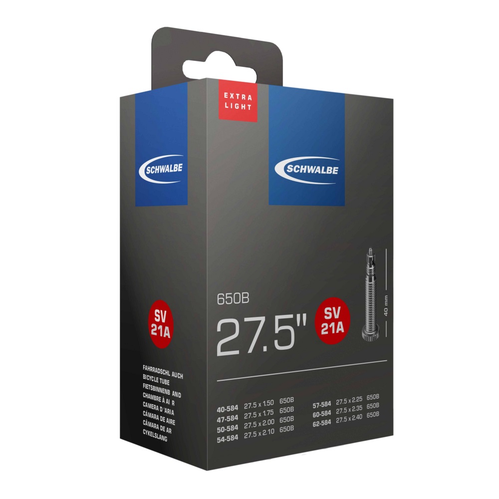 Schwalbe Camera d'aria SV 21A Extra Light 27.5
