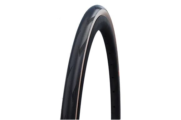 Schwalbe PRO One Pneumatico Tubeless Pieghevole 700x28C per Bici da Corsa, Triathlon e Cronometro - Nero