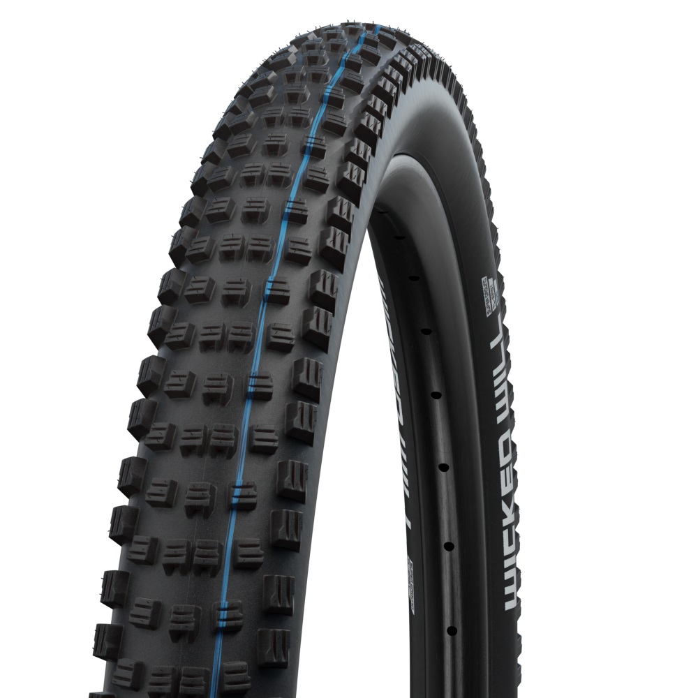 Schwalbe Wicked Will 29 x 2.40 Pneumatico Tubeless MTB - Evolution Line, Nero/Marrone, Versatile per Downcountry e Trail