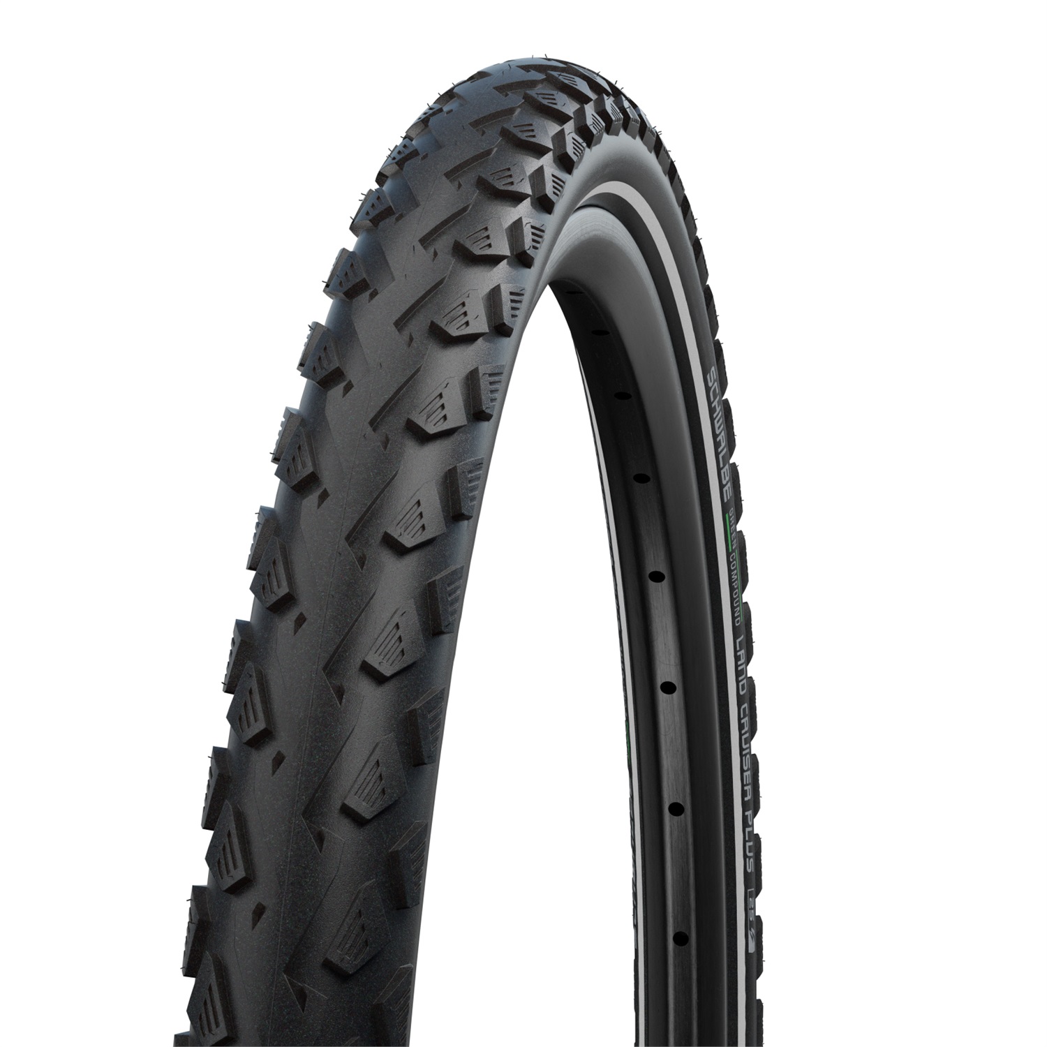 Schwalbe Land Cruiser Plus HS450 - Copertoni Città 26'' x 2.00 con Protezione Antiforatura e Profilo Trekking