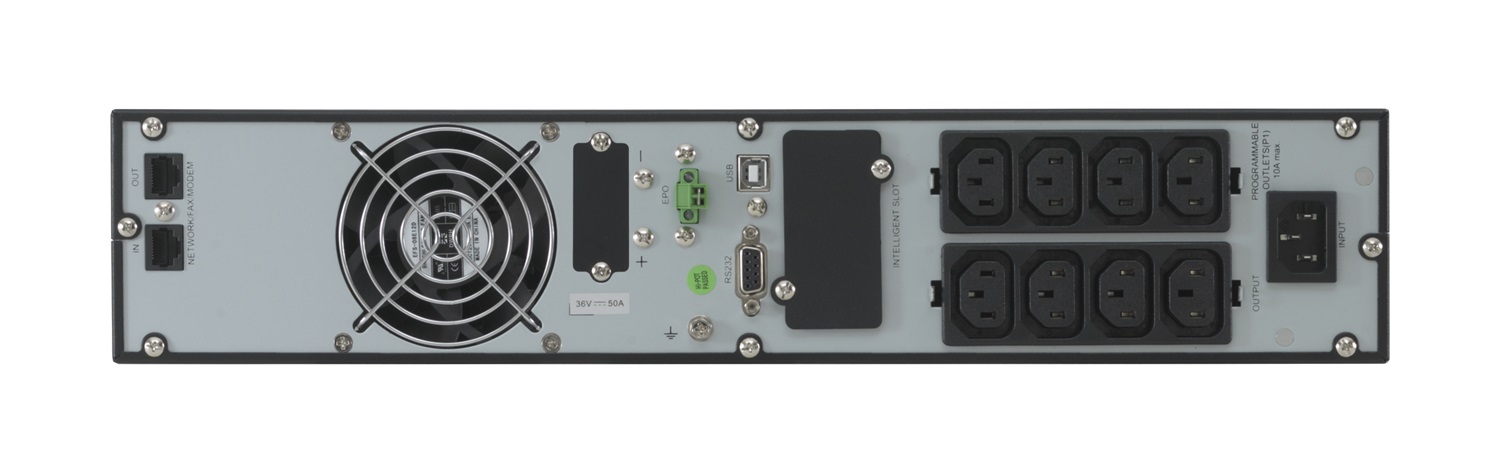 ONLINE USV-Systeme XANTO 1000R Gruppo di Continuità (UPS) Doppia Conversione (Online) 1 kVA 1000 W con 8 Prese AC