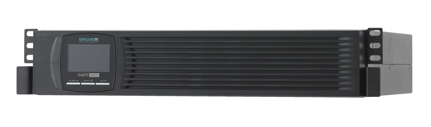 ONLINE USV-Systeme XANTO 1500R Gruppo di Continuità (UPS) Doppia Conversione (Online) 1,5 kVA 1500 W 4 Prese AC