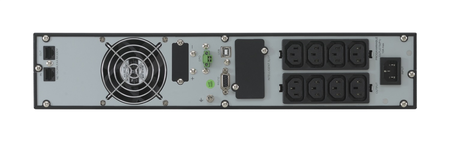 ONLINE USV-Systeme XANTO 1500R Gruppo di Continuità (UPS) Doppia Conversione (Online) 1,5 kVA 1500 W 4 Prese AC