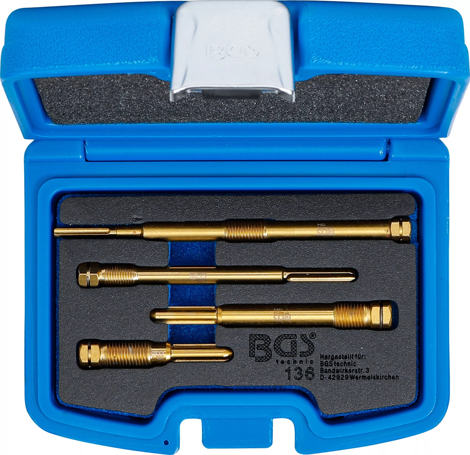 BGS technic Set di Alesatori per Fori Candelette - 4 Pezzi, Compatibile con Audi, Alfa Romeo, BMW, Fiat, Nissan, Opel, Peugeot, Renault, Toyota