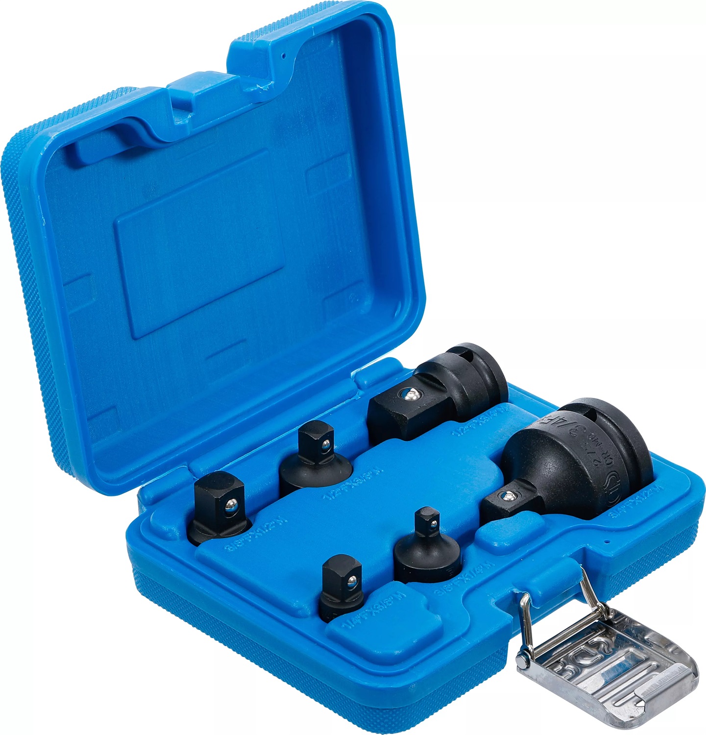 BGS 200 | Set di adattatori in acciaio al cromo molibdeno | 6 pz. compatibili con avvitatori manuali e a percussione