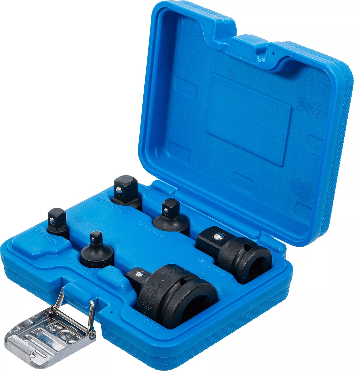 BGS 200 | Set di adattatori in acciaio al cromo molibdeno | 6 pz. compatibili con avvitatori manuali e a percussione