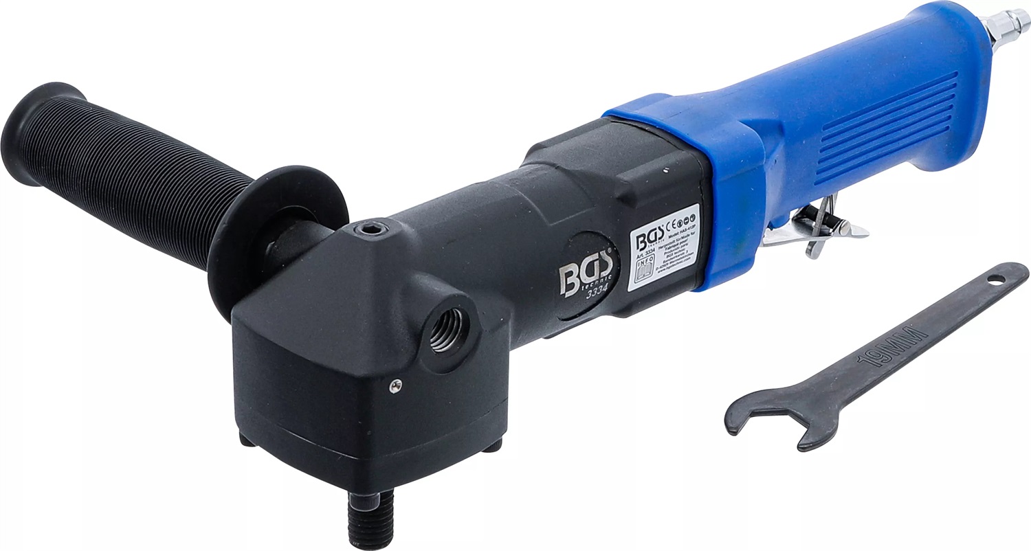 BGS 3334 - Levigatrice pneumatica angolare con regolazione continua della velocità e maniglia ergonomica