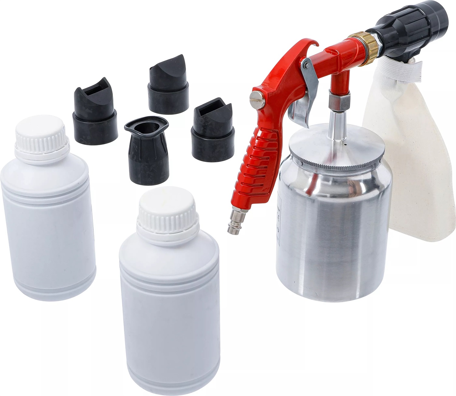 BGS technic Pneumatic Sandblaster incl. Accessories