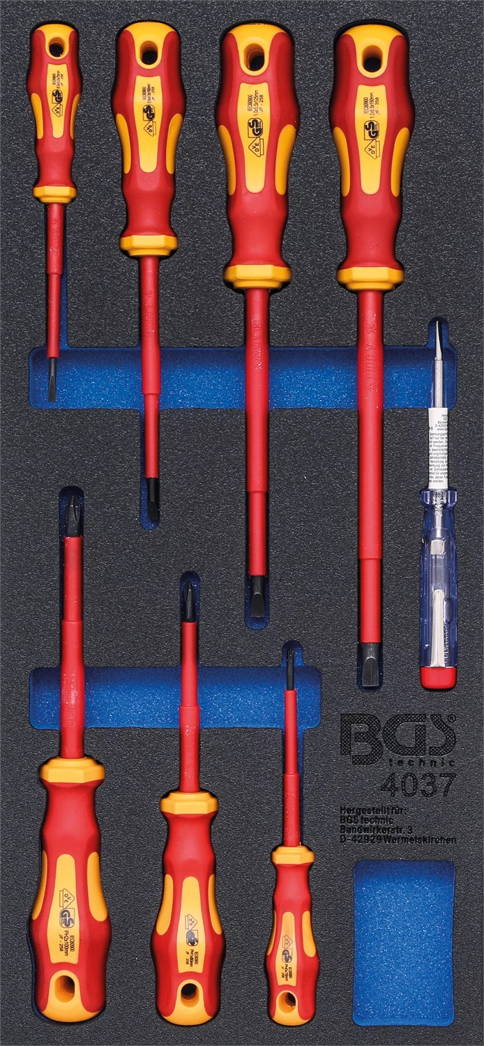 BGS technic Tool Tray 1/3: VDE Screwdriver Set