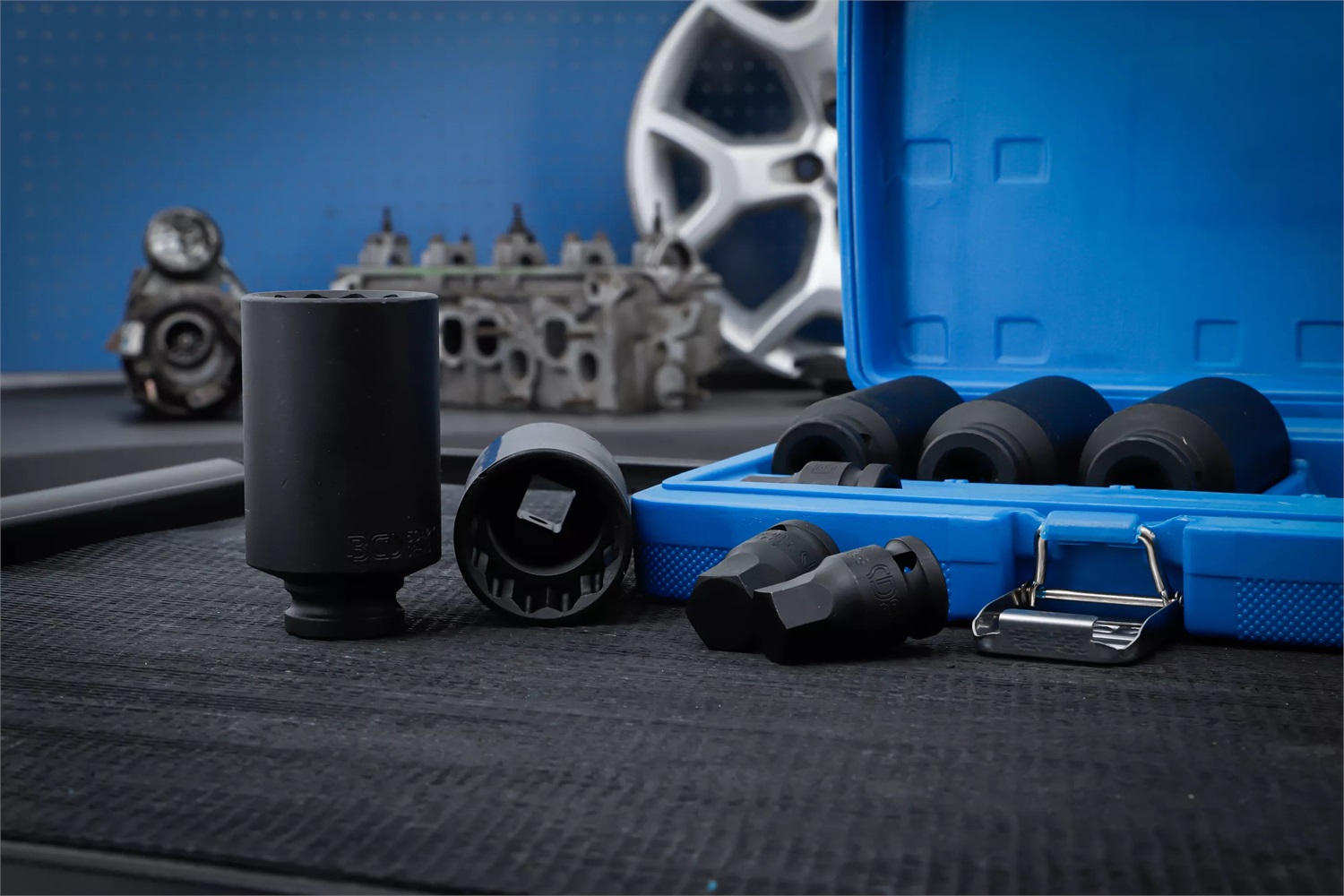 BGS technic Drive Shaft Socket Set presa energia