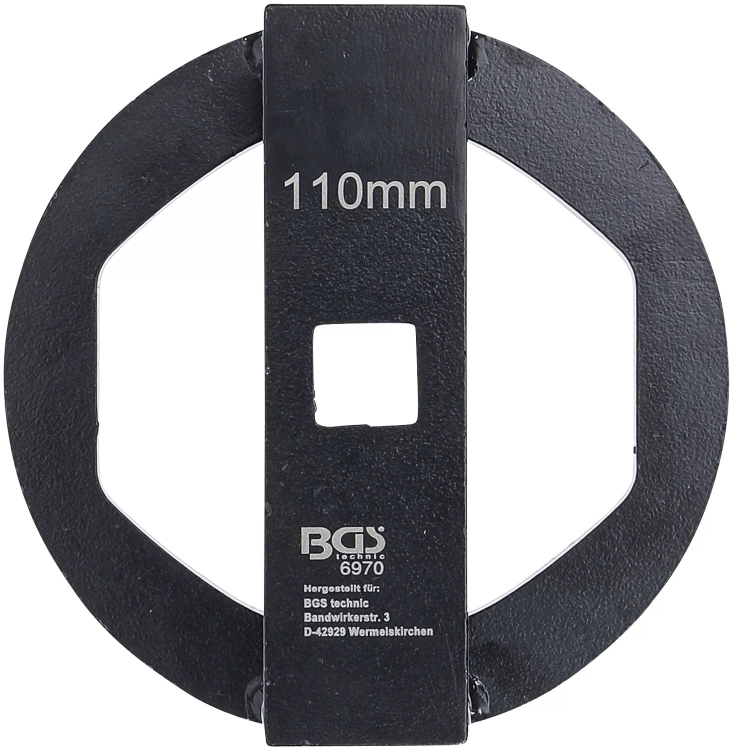 BGS 6970 - Chiave per dadi mozzo/cappucci retrotreno per assi BPW, 110 mm, adatta per uso manuale e avvitatore a percussione