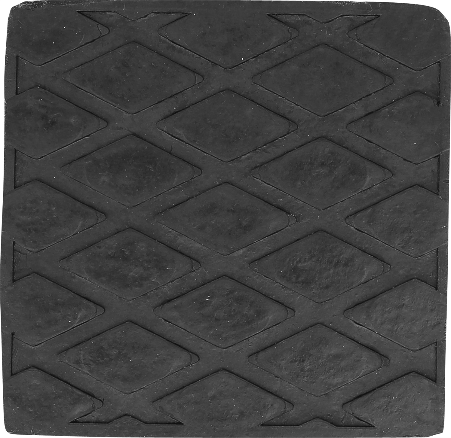 BGS technic Supporto in Gomma per Piattaforme di Sollevamento - 116,5 x 116,5 x 36,5 mm, ShA 85° /- 5
