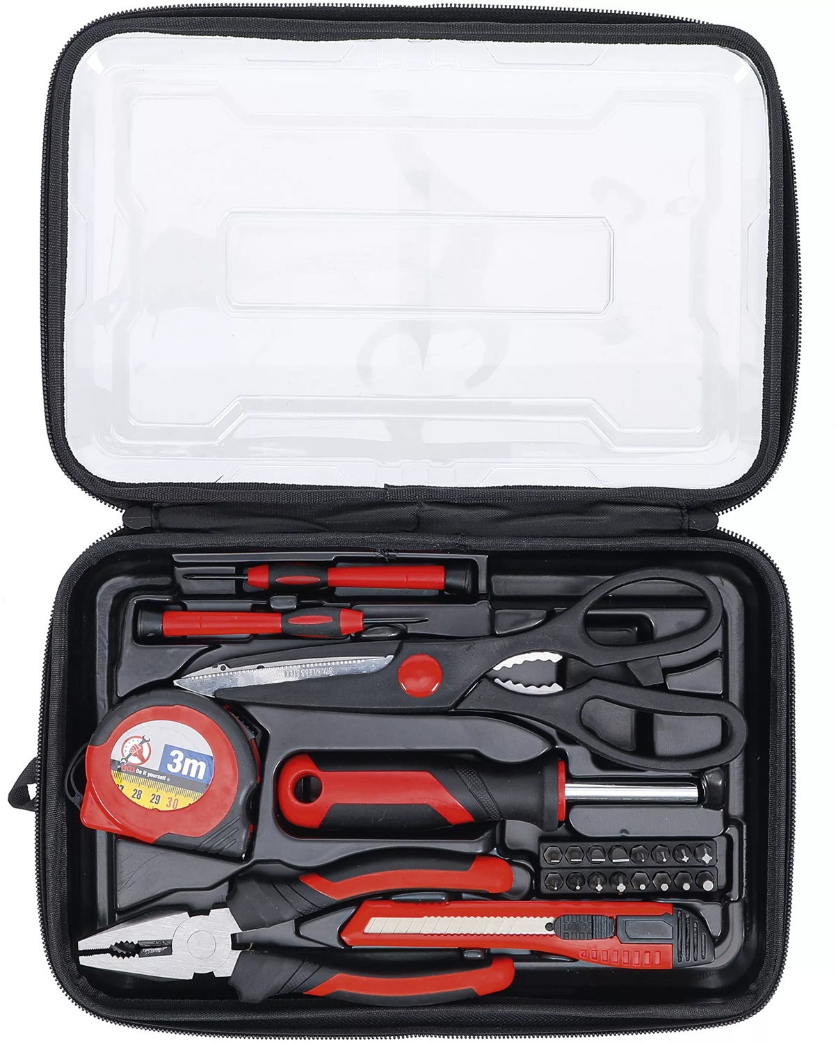 BGS Set di Utensili per Fai da Te 23 Pezzi con Pinze, Forbici e Coltello Multiuso