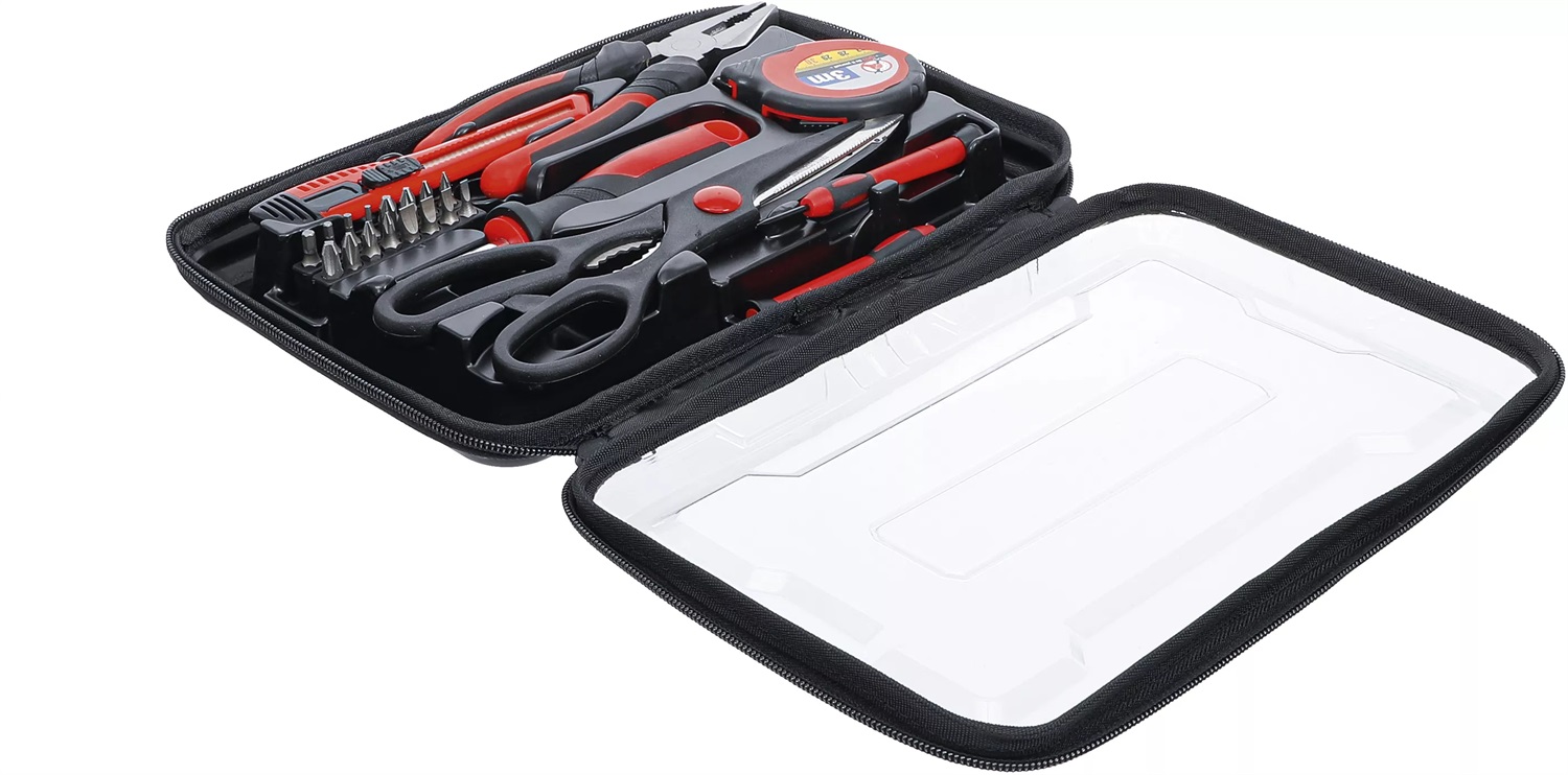 BGS Set di Utensili per Fai da Te 23 Pezzi con Pinze, Forbici e Coltello Multiuso