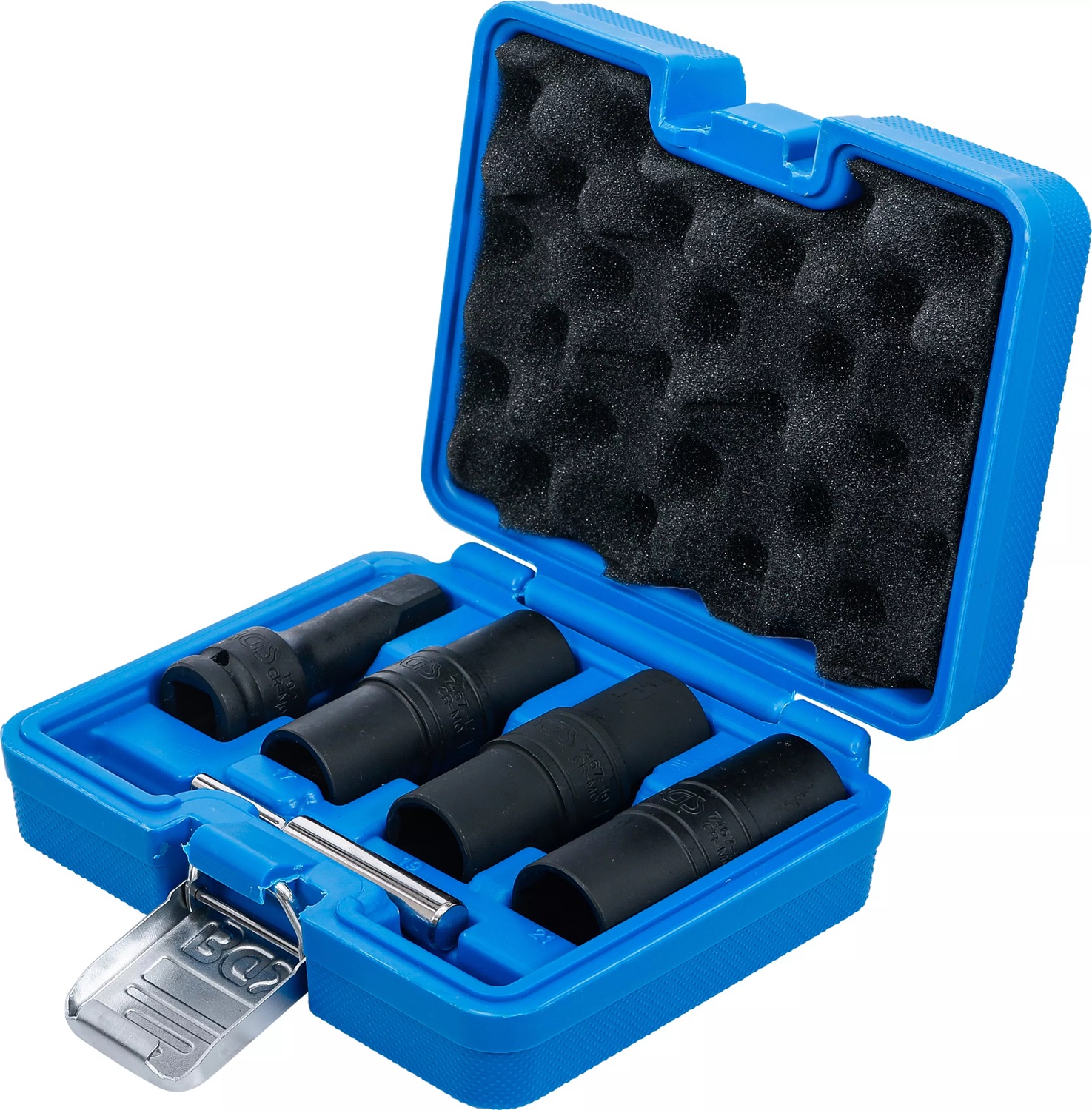 BGS technic Special Impact Double-Sided Socket Set / External Hexagon & Screw Extractors 17 - 19 - 21 mm presa energia