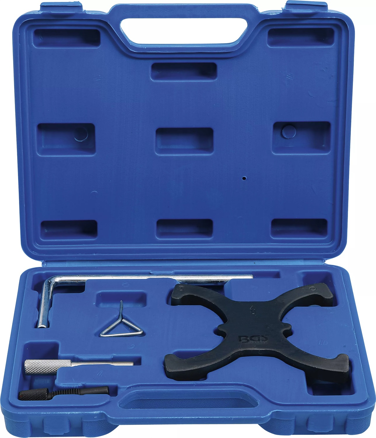 BGS 8218 - Set di attrezzi per la regolazione del motore Ford Focus, 5 pezzi, per cinghia di distribuzione
