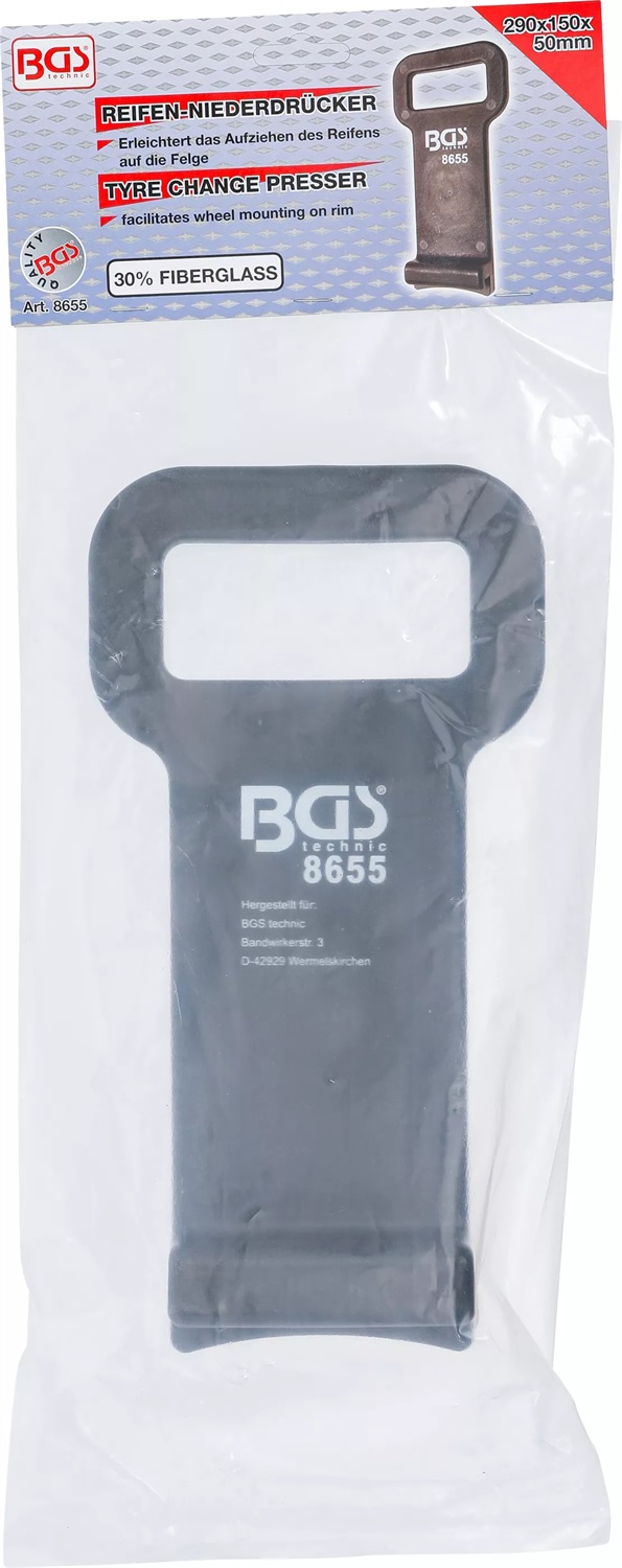 BGS 8655 - Pressore Pneumatico per Spalla, Dimensioni 290x150x50 mm, Materiale Fibra di Vetro