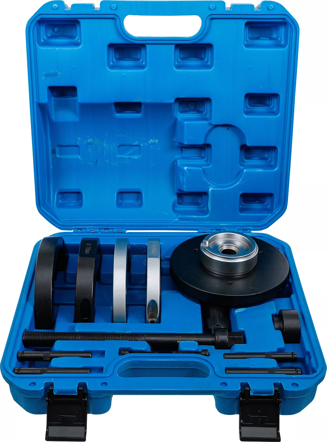 BGS Set di attrezzi per mozzo cuscinetto ruota Ø 78 mm - Compatibile con Ford e Volvo