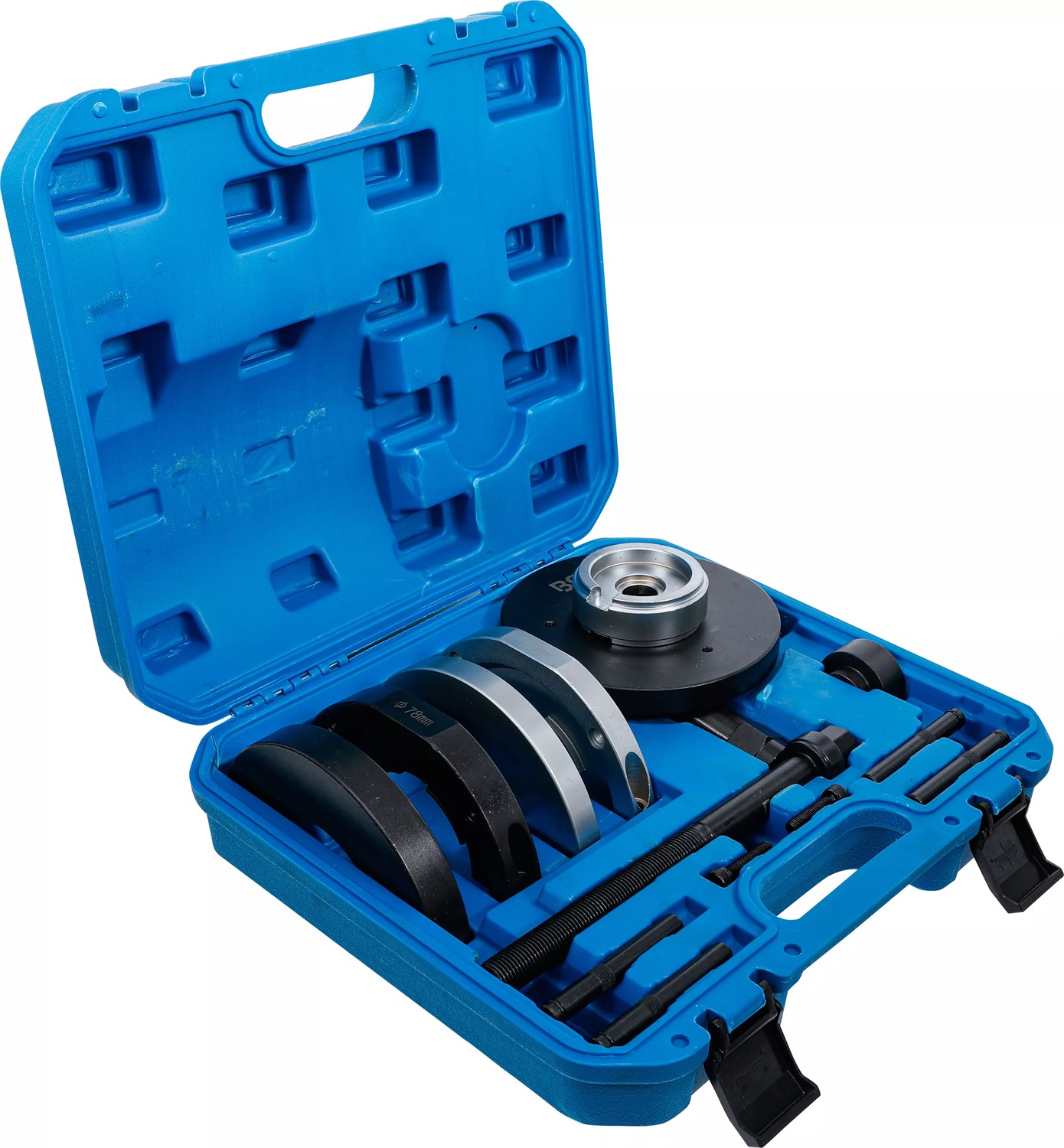 BGS Set di attrezzi per mozzo cuscinetto ruota Ø 78 mm - Compatibile con Ford e Volvo