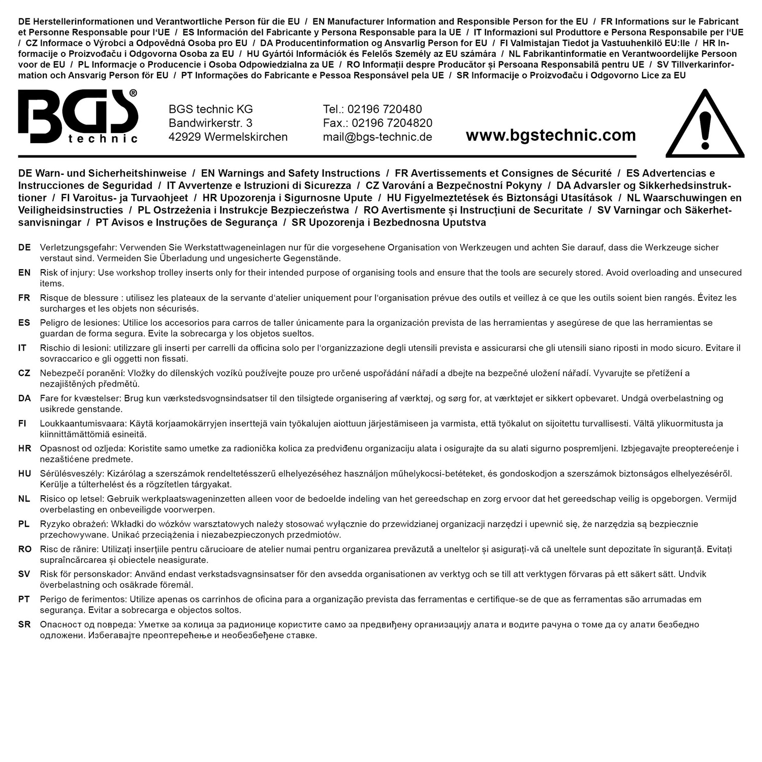 BGS 8743 - Set di attrezzi per regolazione doppia vanos per BMW M52TU/M54/M56