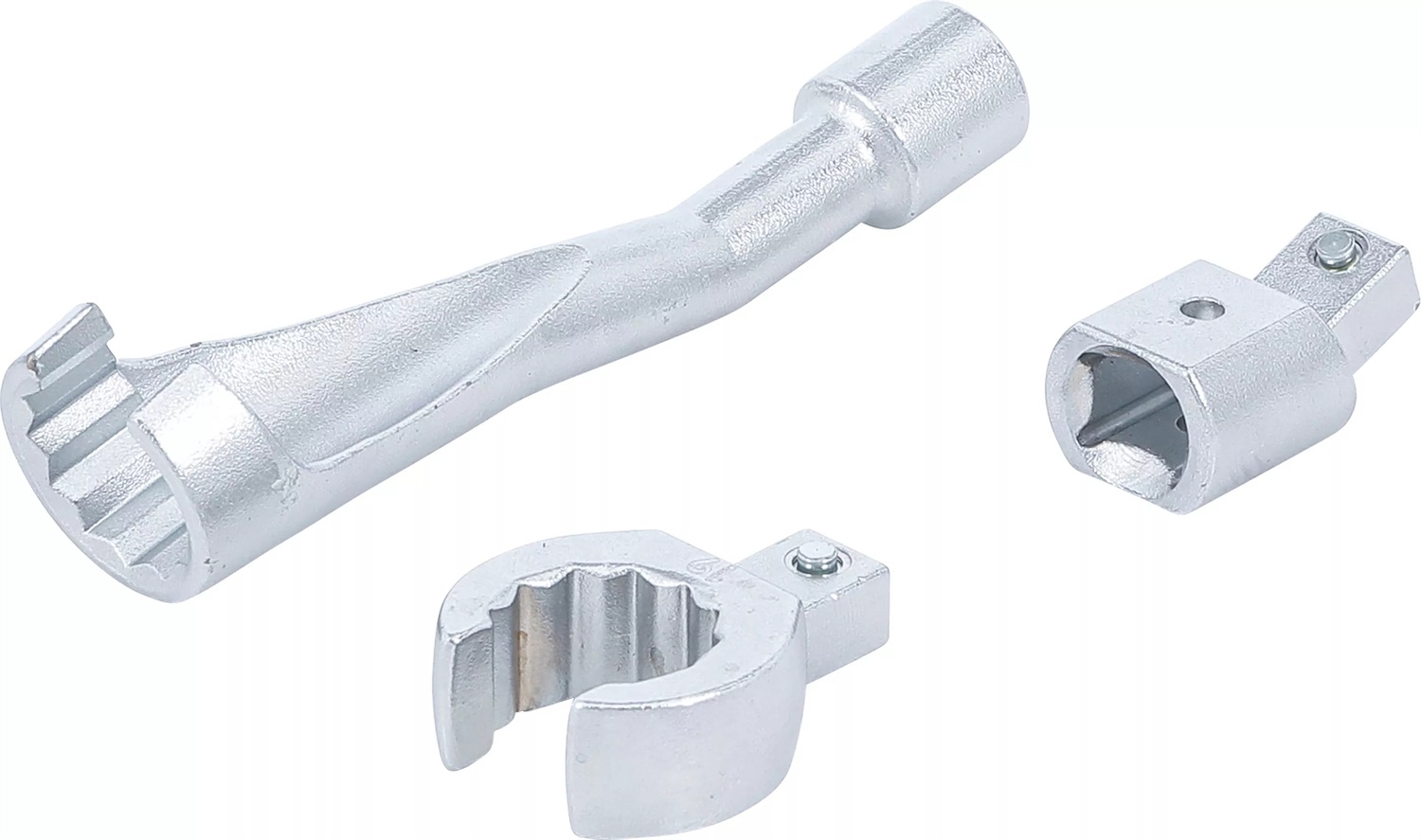 BGS BGS 8984 - Chiave speciale per sensore temperatura gas di scarico 19 mm, Set di 3 pezzi per motori VAG