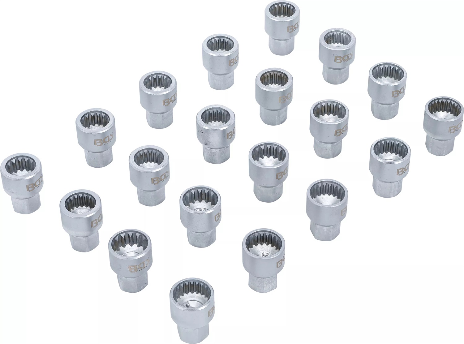 BGS 9099 - Set di Utensili per Bulloni di Sicurezza per Porsche e VW Touareg, 20 Pezzi, Qualità Professionale