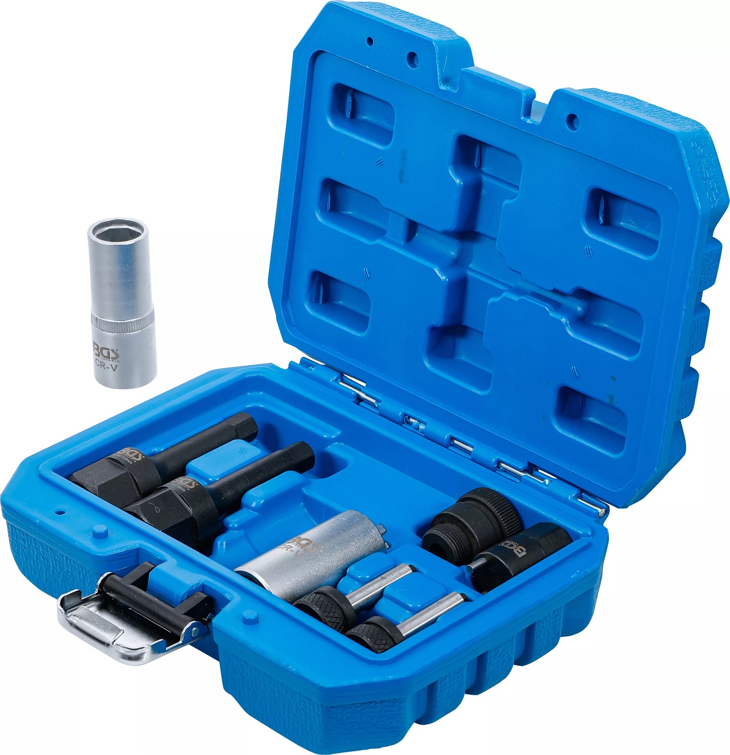 BGS 9639 - Set di riparazione iniettori per Common-Rail, 8 pz, in acciaio al cromo vanadio