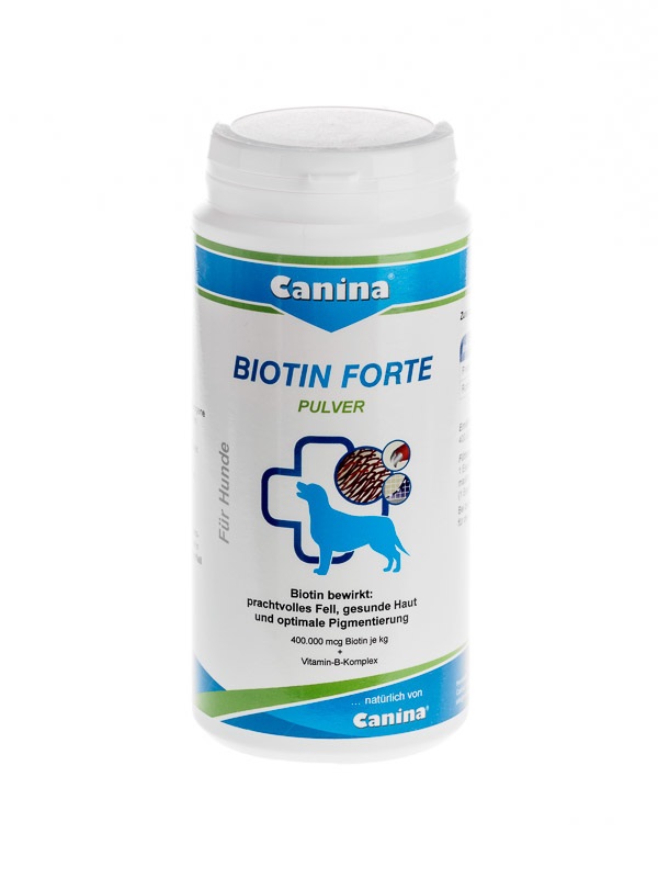 Canina Biotin Forte Polvere 200g - Integratore per Pelle Sana e Pelo Forte