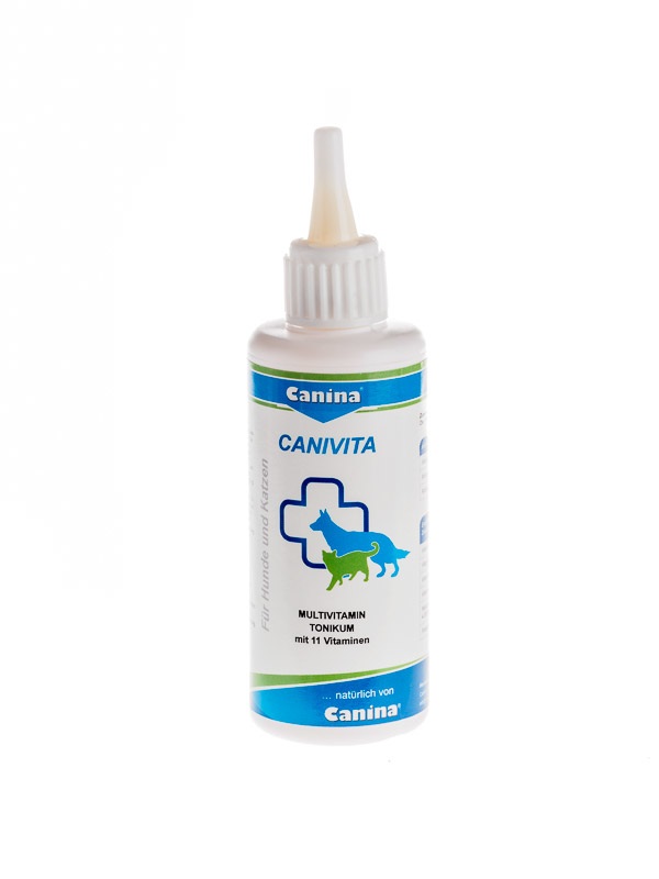 Canina Pharma GmbH Canivita Integratore Multivitaminico 100 ml con 12 Vitamine per Cani