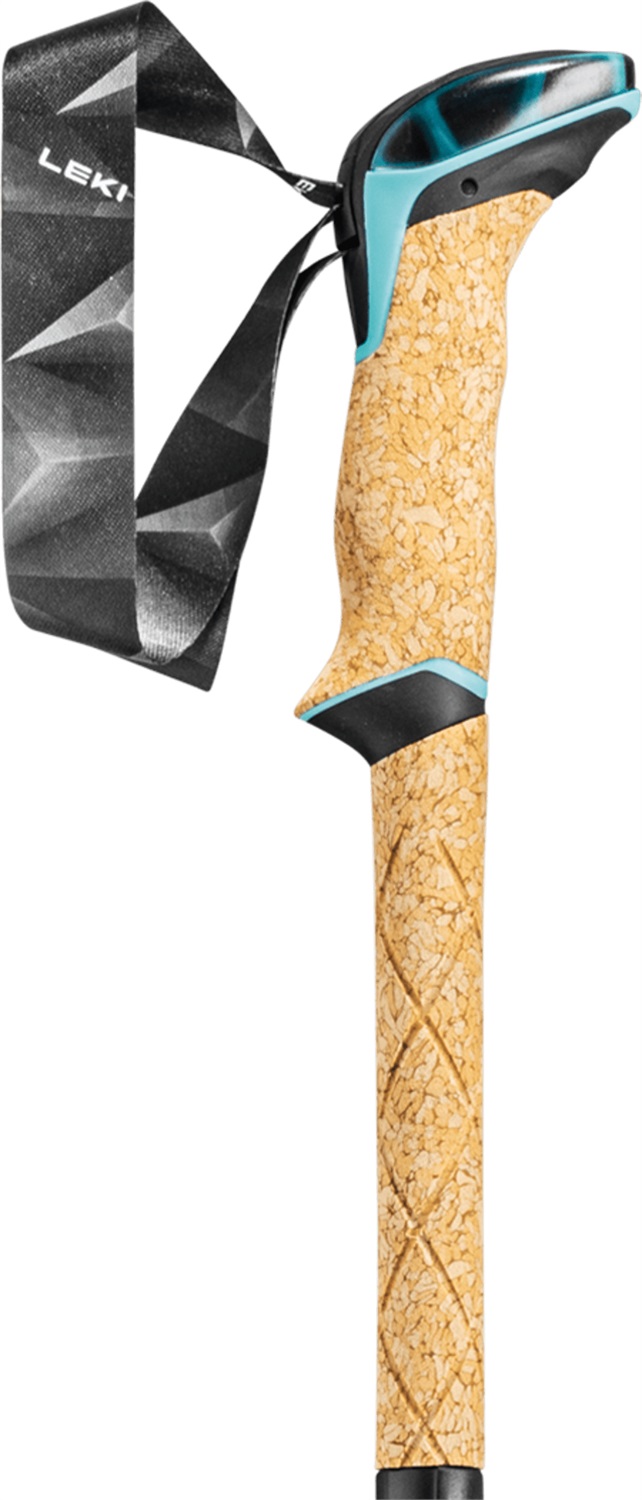 LEKI Cressida FX Carbon Bastoncini da Trekking Pieghevoli in Carbonio 100-120cm con Impugnatura Aergon Air Compact