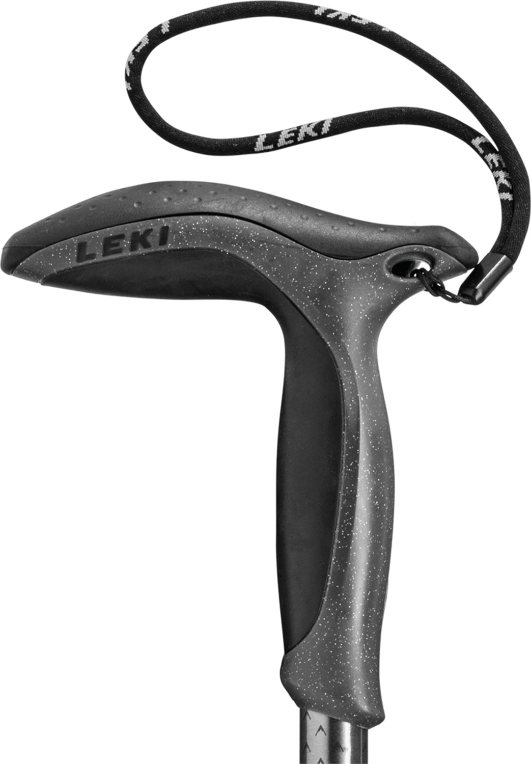 LEKI Wanderfreund Makalu - Bastoncino Telescopico in Alluminio 90-120 cm con Punta in Metallo e Impugnatura Aergomed