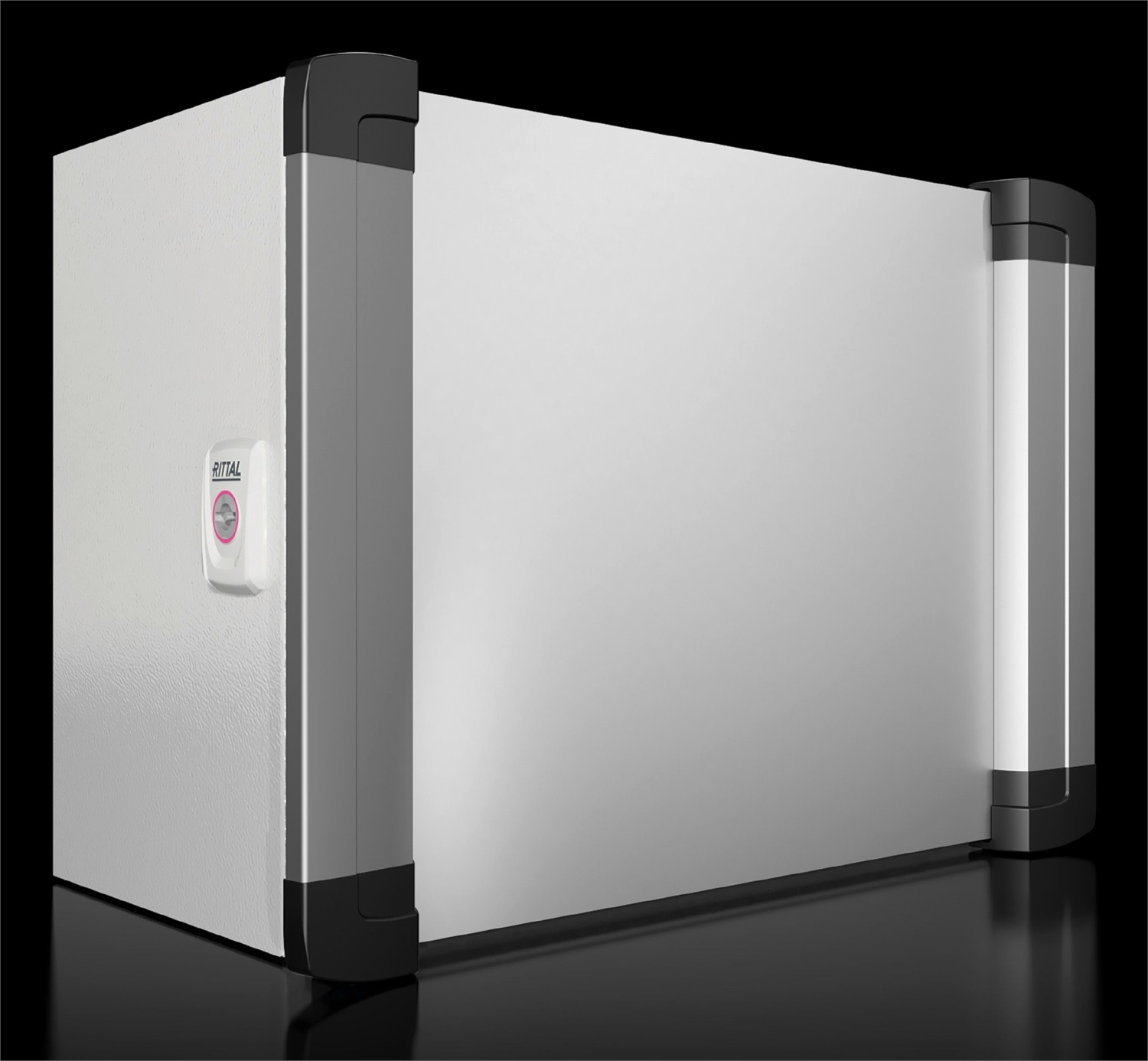 Rittal 6315.250 Centralino in Alluminio, Plastica e Acciaio - Dimensioni 380x300x210mm, IP55