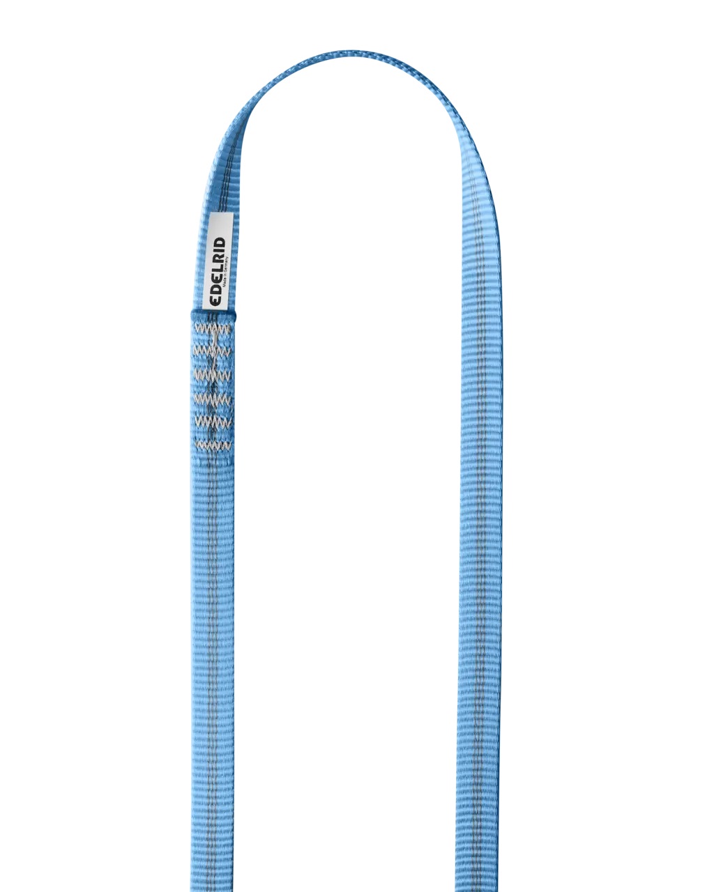 Edelrid PES Sling 16 mm - Anello di fettuccia in poliestere, Icemint (329), 120 cm con indicatore di usura