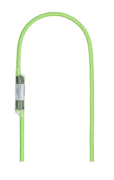 Edelrid HMPE Cord Sling 6mm - Cordino Precucito Verde 60 cm per Manovre di Corda e Prusik