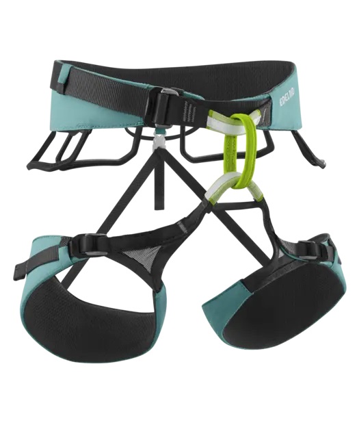 EDELRID Sendero II - Imbrago Alpinismo M, Mineral Blue, Comodo e Leggero