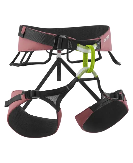 Edelrid Autana II - Imbragatura Donna Alpinismo, Comoda e Leggera, Taglie XS-L, Colore Rosa/Raspberry
