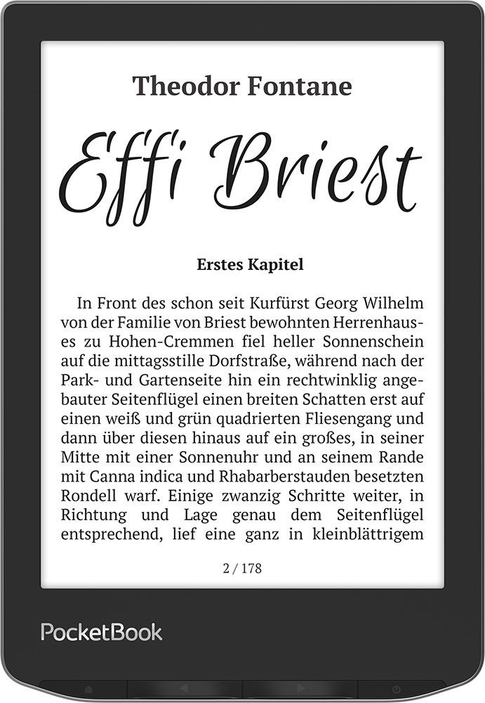 PocketBook Verse Mist Grey - Lettore eBook 8 GB, 6